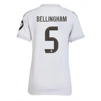 Stroje piłkarskie Real Madrid Jude Bellingham #5 Koszulka Podstawowej dla damskie 2025-26 Krótki Rękaw